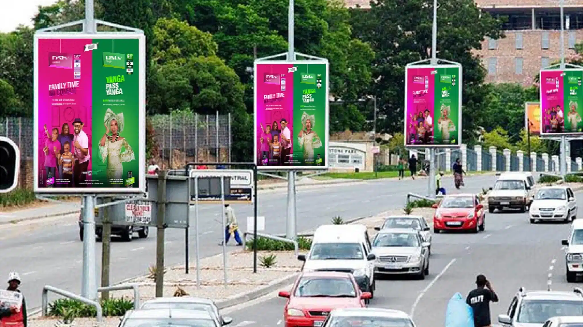 Advertisements In Public Services - | Outdoor Advertising | Street Advertising